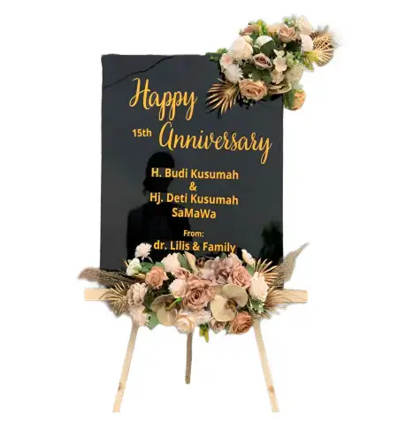 Papan Bunga Akrilik Macanbang